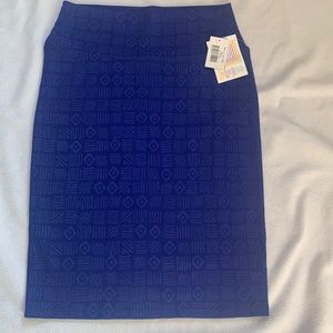 Royal Blue, LuLaRoe Cassie size S
